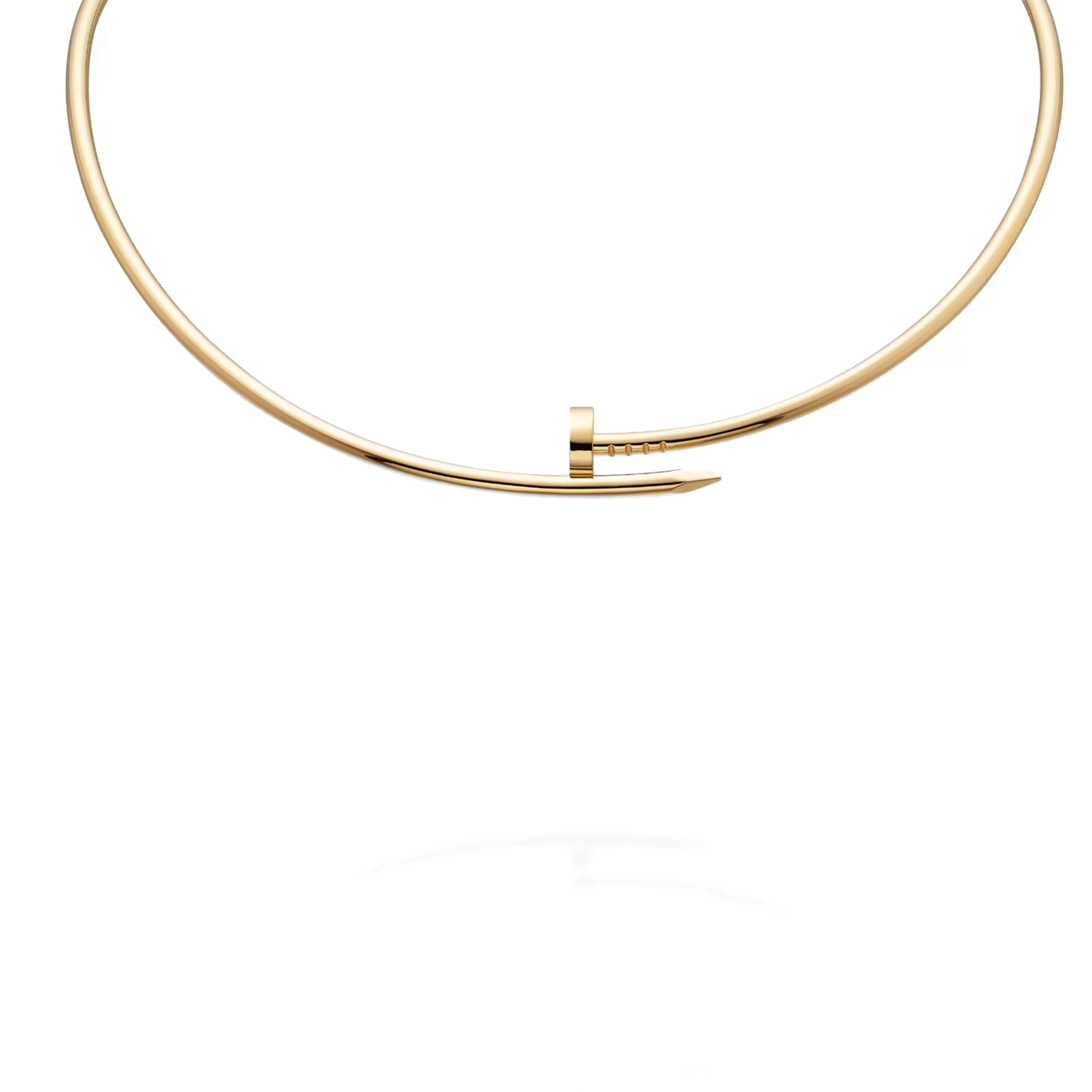 CARTIER JUSTE UN CLOU TORQUE NECKLACE, SMALL MODEL B7224799